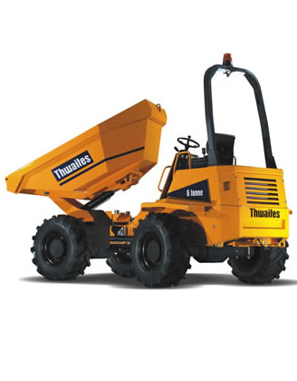 Thwaites 6.0 Ton Swivel Tip Dumper Image 1